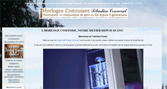 Desktop Screenshot of horlogescomtoises.fr